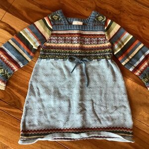 Hanna Andersson girls sweater dress size 90cm